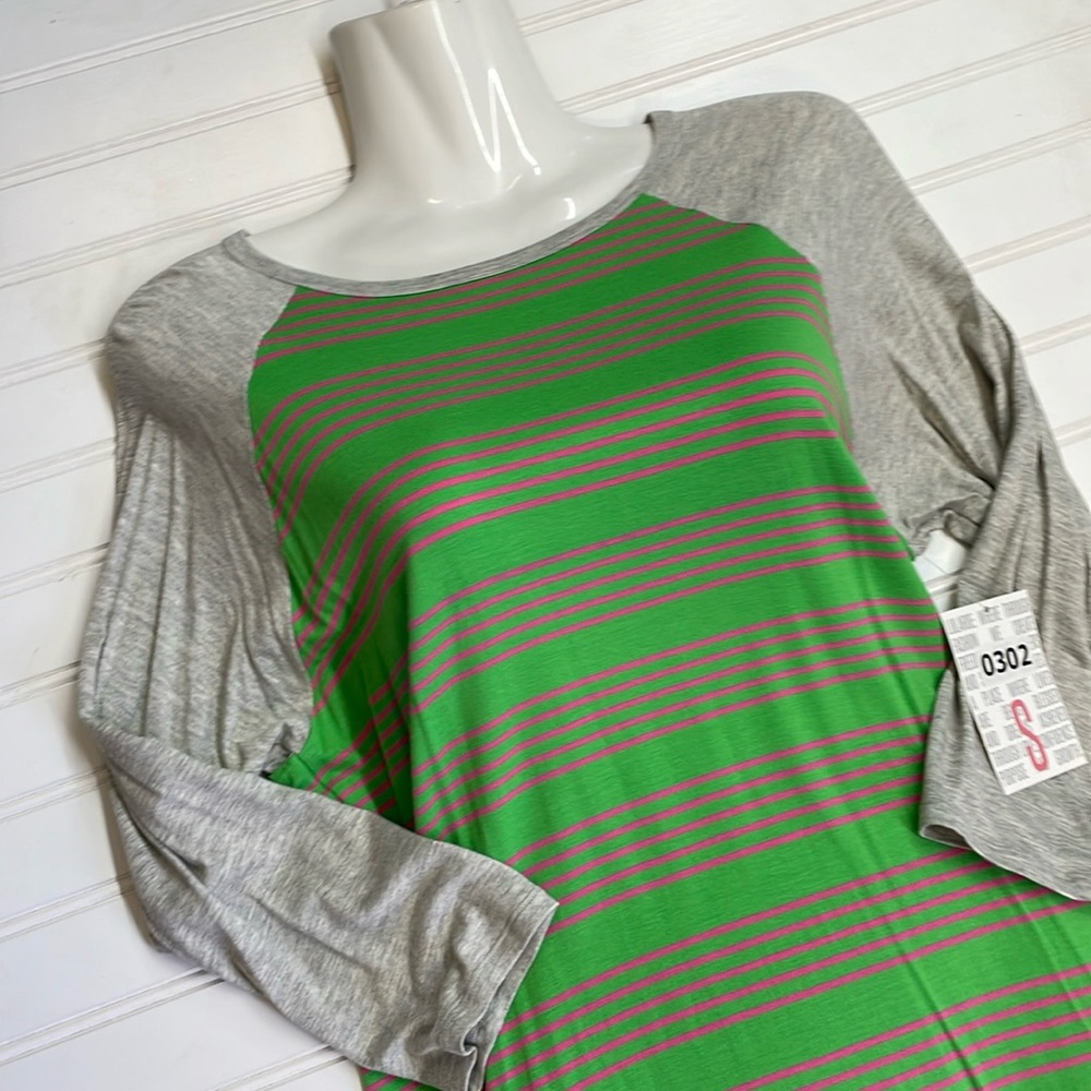 LulaRoe Striped Randy Top-#0302